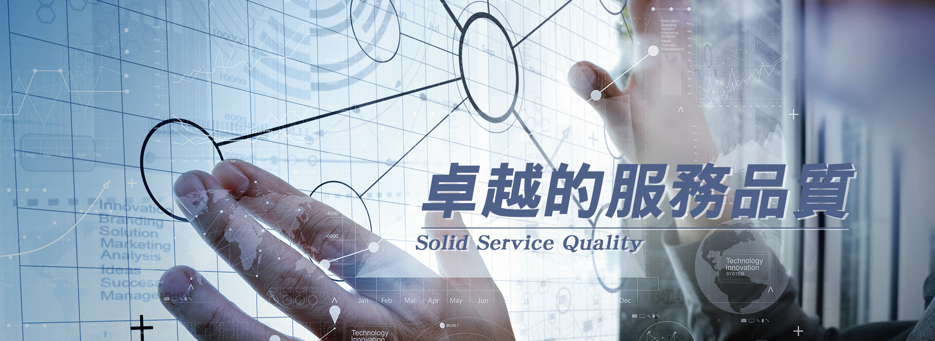 卓越的服務品質 Solid Service Quality